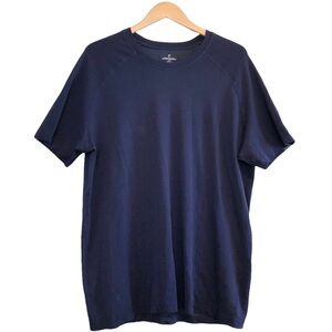 🌈 6/$60, Fabletics Men's Workout T-shirt, Navy Blue, Size XXLarge
